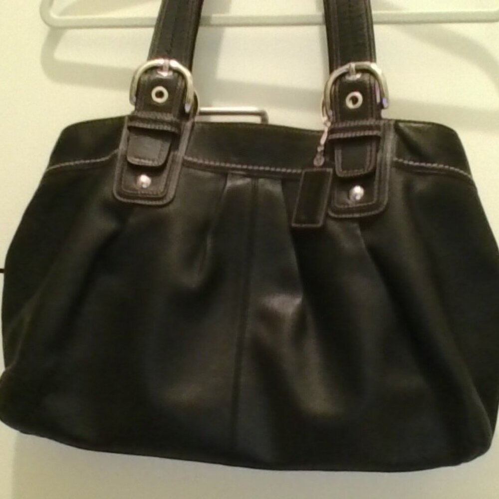 Coach shoulder bag and matching wallet